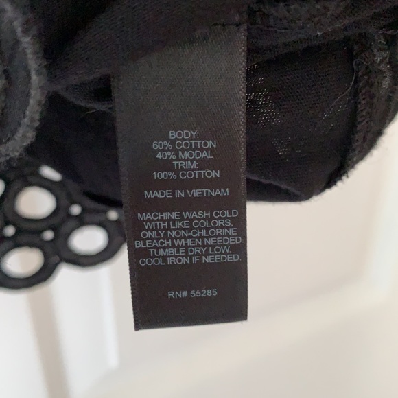 Express Black Tank With Details - Picture 5 of 7